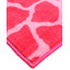 Tapis intérieur / extérieur rose à imprimé animal-1805534116