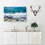 Stinson Beach In San Francisco In Abstract - Wrapped Canvas-55340969