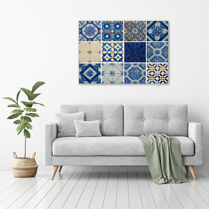 Portuguese Tiles - Wrapped Canvas Print