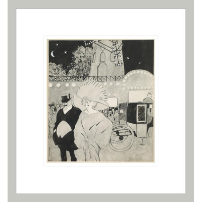 «Out the Moulin Rouge» par Juan Gris, impression giclée sur cadre