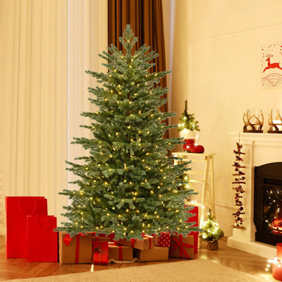 Arbre de Noël pin pré-éclairé