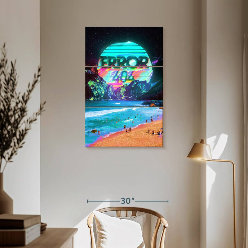 Kelan Error I, 57" H x 36" W