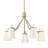 Dorris 5 - Light Steel Dimmable Cone Chandelier-632441589