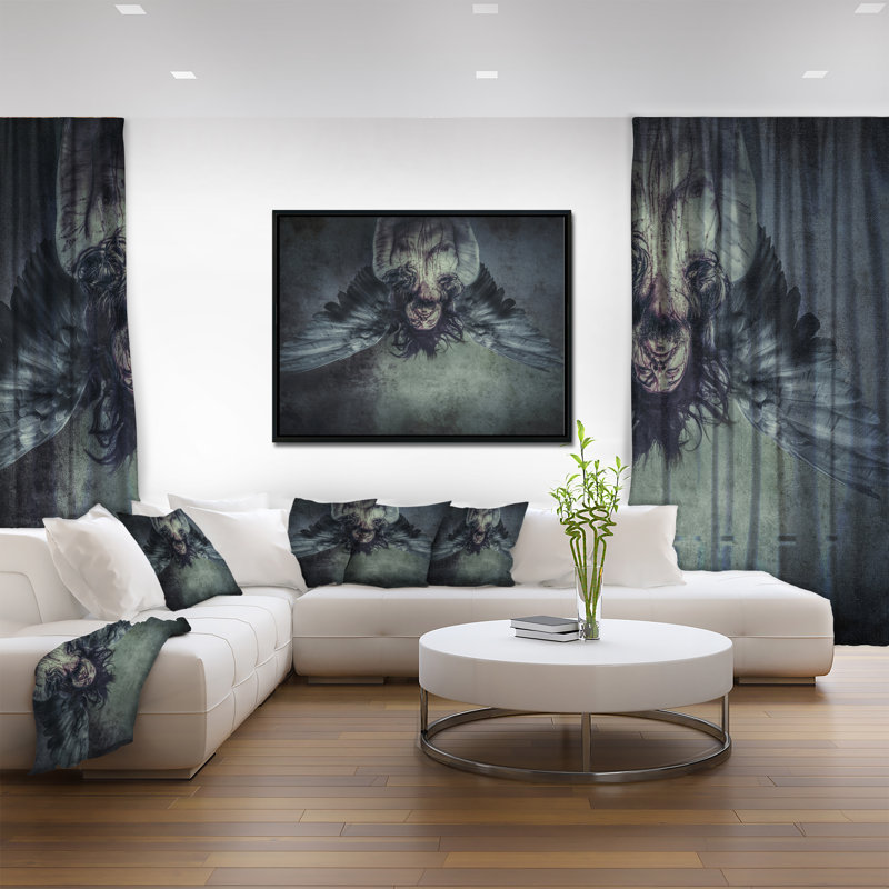 «Fallen Angel of Mort», impression sur toile encadrée, H 12 po x l 20 po x P 1 po