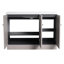 Freestanding Bathroom Vanity with Resin Sink and Soft-Close Cabinet Doors, Offering Adjustable Shelves and Customizable Handles for a Modern Bathroom-460521495