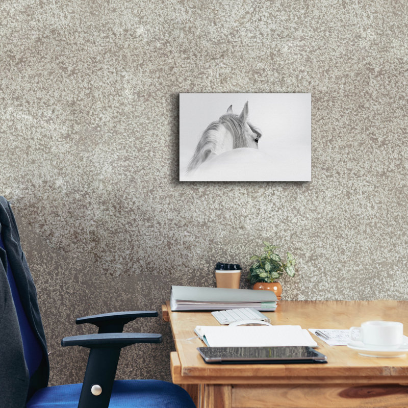 «White Horse» par PhotoINC Studio, H 12 po x l 18 po x P 0,75 po