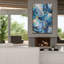 Art mural sur toile Dovecove «Beyond Blue Shells Light» par Jeanette Vertentes-1610794788