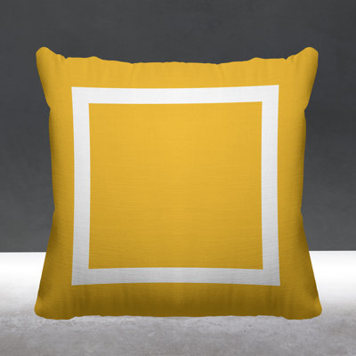 Luella Geometric Outdoor Reversible Throw Pillow
