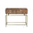 Demethra 36'' Solid Wood Top Console Table