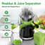 Aeitto - slow cold press juicer, vertical juicer, large channel, suitable for whole fruits and vegetables, BPA free-111914102