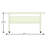Training Rectangle Flip Top Training Table with Casters and Modesty Panel and Cable Management-48571103