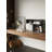 Carfi Lush Modern S-Shaped End Table With Open Storage Shelves-106907923