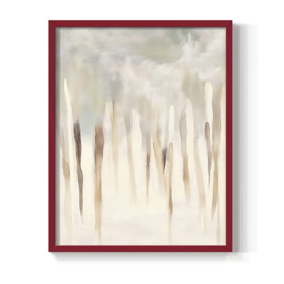 Série ABSTRACT DCC-XXIV - reproduction encadrée de qualité supérieure - prête à être accrochée - aucun clou requis