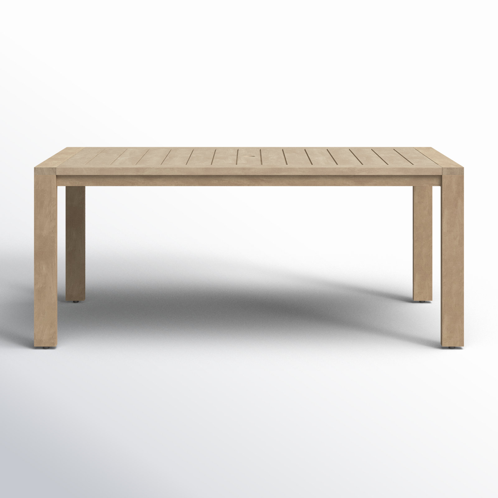 Joly Outdoor Dining Table, 30" H x 71" W x 35" D, Teak