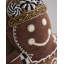 Gingerbread Girl Shaped Throw Pillow
