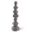 Faceted Rock Column Sculpture