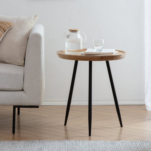 Mercury Row® Castiglia Solid Wood Top End Table & Reviews - Wayfair Canada