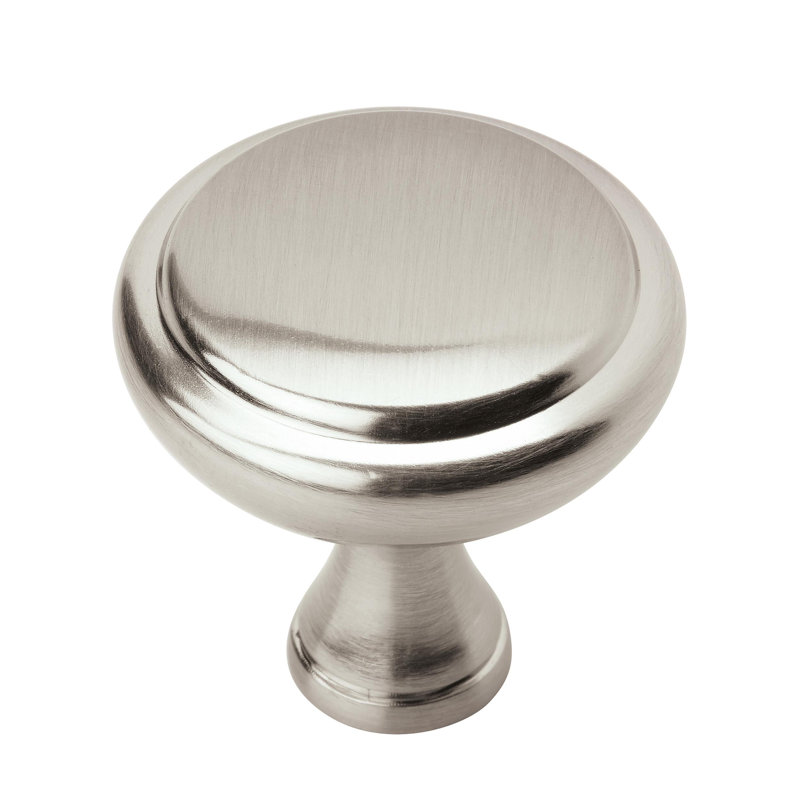 Arden 1-1/4 inch (32mm) Diameter Satin Nickel Cabinet Knob - 25 Pack, Satin Nickel