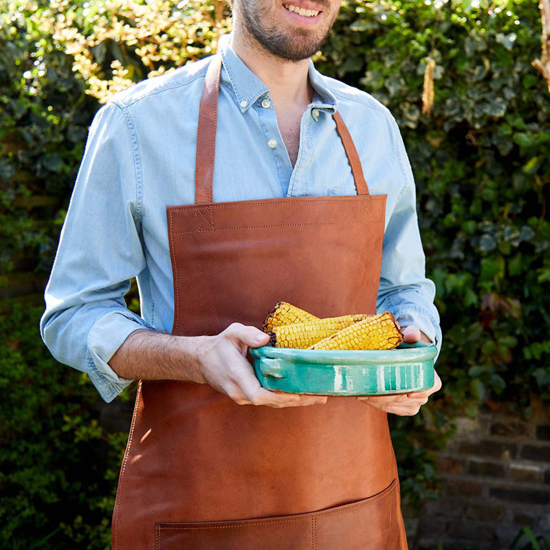 Brown Leather Apron