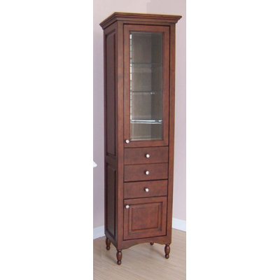 Simpkins 21.12" W x 77.75" H Linen Tower