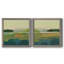 Way To Woodstock I - ensemble de 2 peintures sur toile encadrées-1670877280-1670877282
