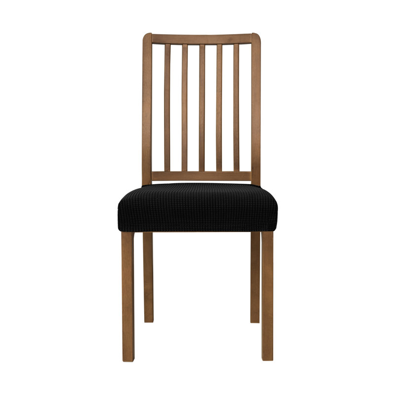Housse pour chaise de salle à manger, Noir