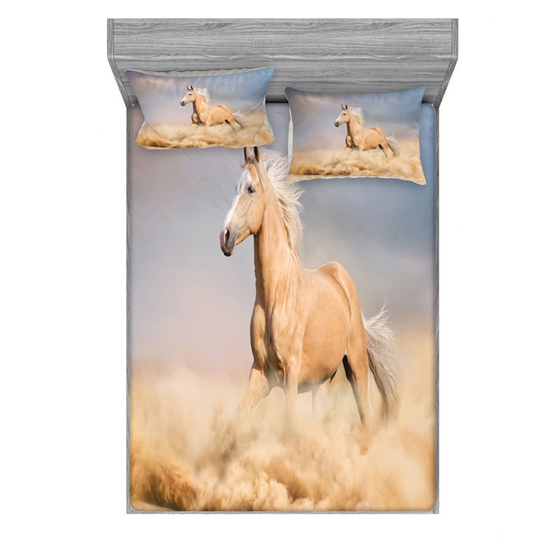 Microfiber Sheet Set, Full Sheet Set with Fitted Sheet