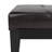 Damasa Faux Leather Ottoman