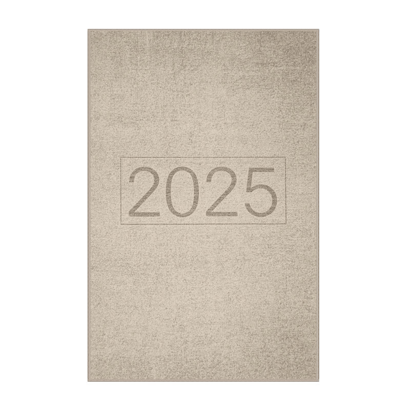 Soft Plush Finnell New Years Modern & Contemporary Abstract Area Rug in Beige – Beige Binding, 2x4