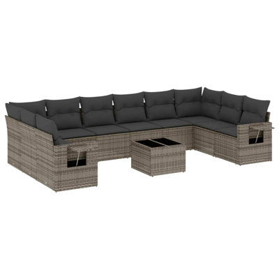 Ensemble de canapé de jardin Vidaxl