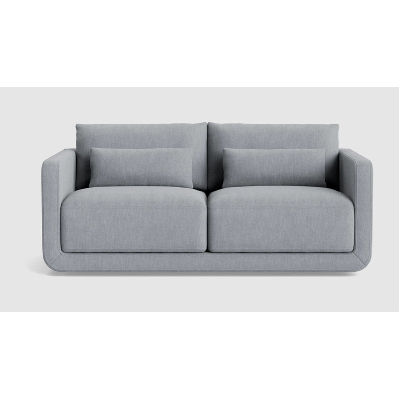 Eva Loveseat (70"), Performance Weave - Zinc