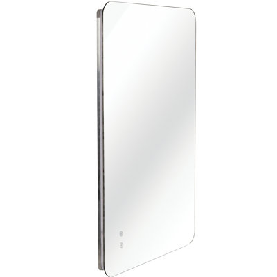 24X36 Rectangular Backlit Bathroom Mirror For Beauty Routine, 3 Color Temperature Variations, Quick - Fog, Memory Feature, Waterproof And Proof Protection 24"X36" With Soft Makeup Shaving,