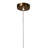 Uptown 1 - Light Antique Brass Unique/Statement Pendant