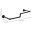 89.5cm W Garment Bar