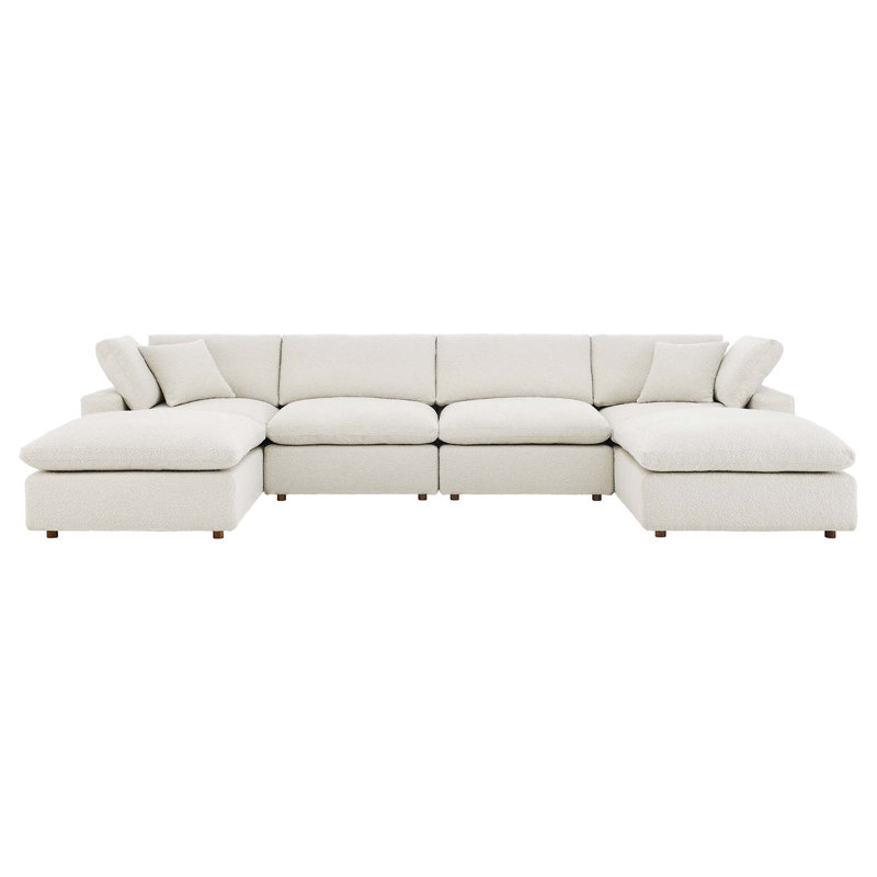 Canapé modulaire 6 pièces Commix, Ivoire