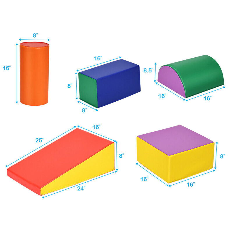 Ensemble de blocs 5 pièces