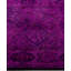 Overdyed Hand-Knotted Wool Modern-Contemporary Purple Runner 2' 7" x 20' 1"