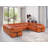Stanwinn 8 – Piece 4 Power Reclining Top Grain Italian Leather Sectional with Power Headrest-97964262
