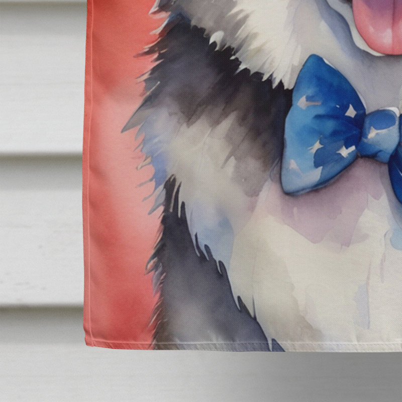 Drapeau patriotique de la maison américaine, Malamute d’Alaska