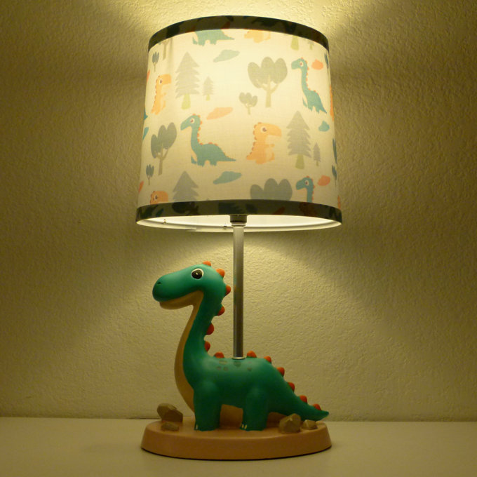 Oarencol Bedside Table Lamp Cute Fur Seal Animal Nightstand Lamp With Wood Desk Lamps For Bedroom Living Room Nursery Office Home Decor