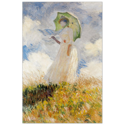 Lady With Umbrella by Claude Monet - 1 Piece Painting