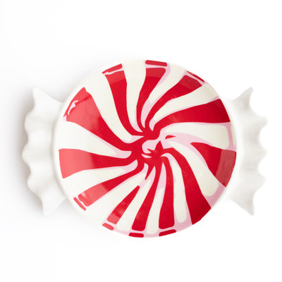 Peppermint Dessert Plate
