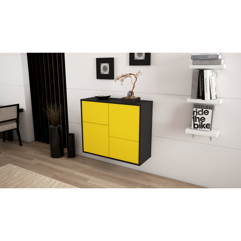 Rosenblum 92cm Sideboard, Yellow