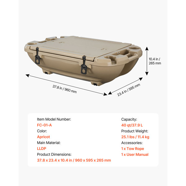 Dimensions du produit