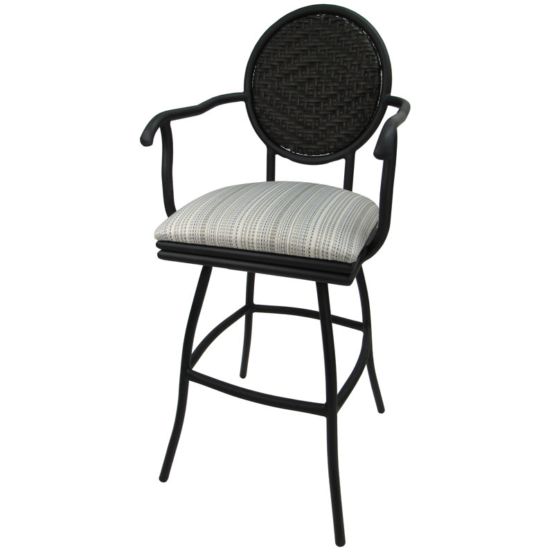 Tabouret pivotant et très grand Merriwood, Plaisir naturel, Tabouret de bar (siège d'une hauteur de 30 po)