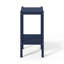 Table d'appoint d'extérieur carrée Mkiyah L 18,45 po x l 18,45 po-93539311