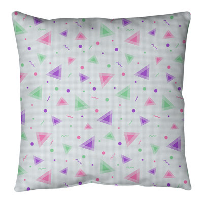 Coussin de sol géométrique Katelyn Elizabeth
