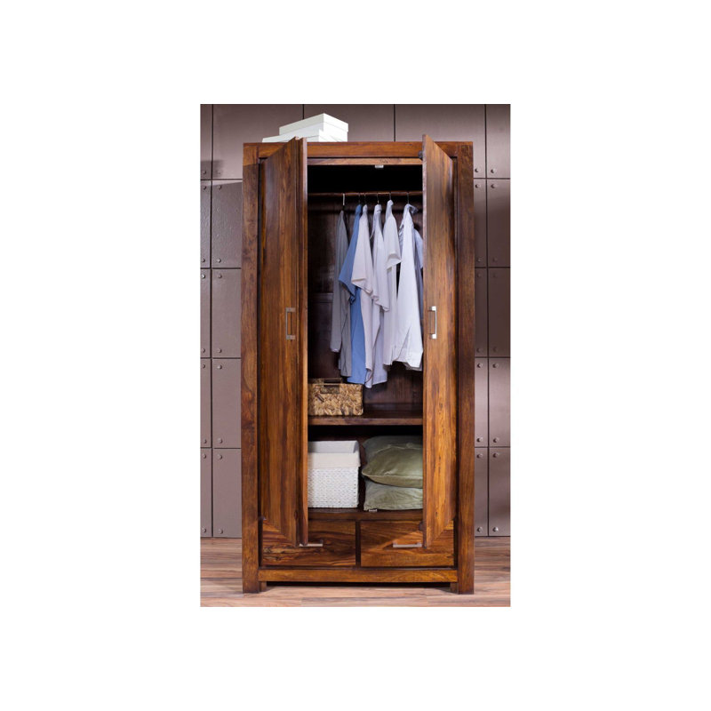 Metro Life Solid Wood Wardrobe