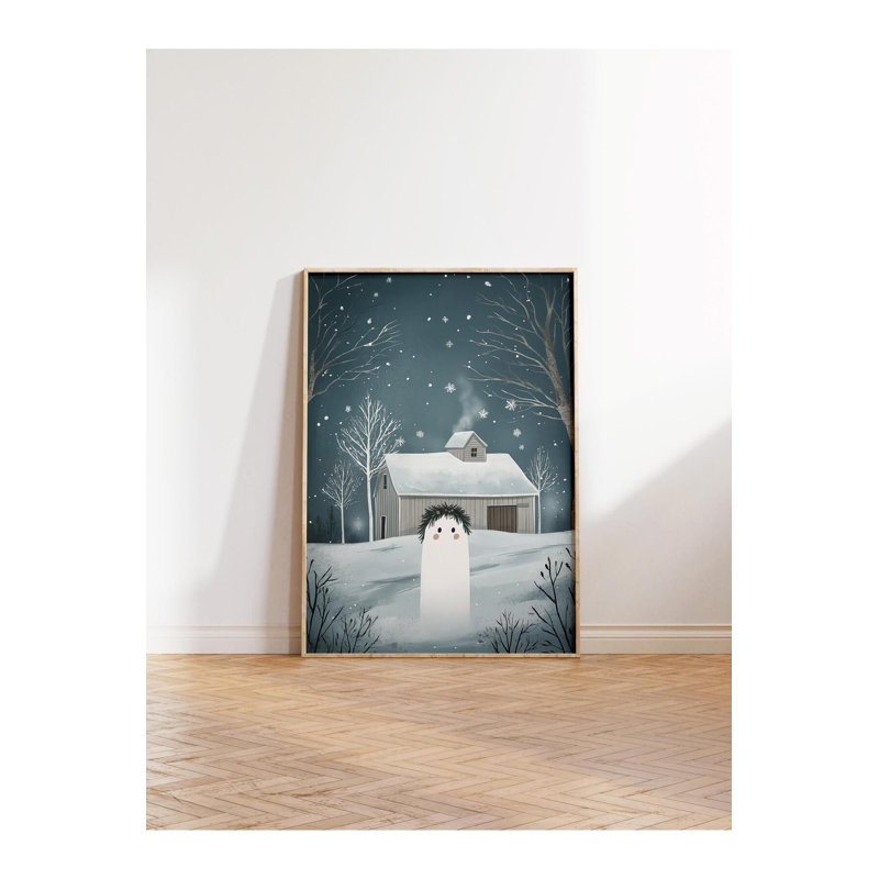 Peinture décorative encadrée