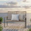 118.11cm Wide Straight Patio Sofa